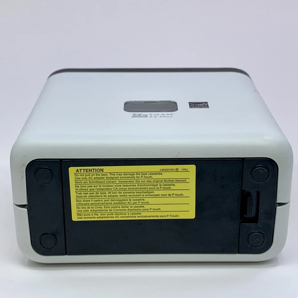 Brother P-Touch PT-P700 USB Thermal Label Maker, B&W 180dpi, w Adapter & USB